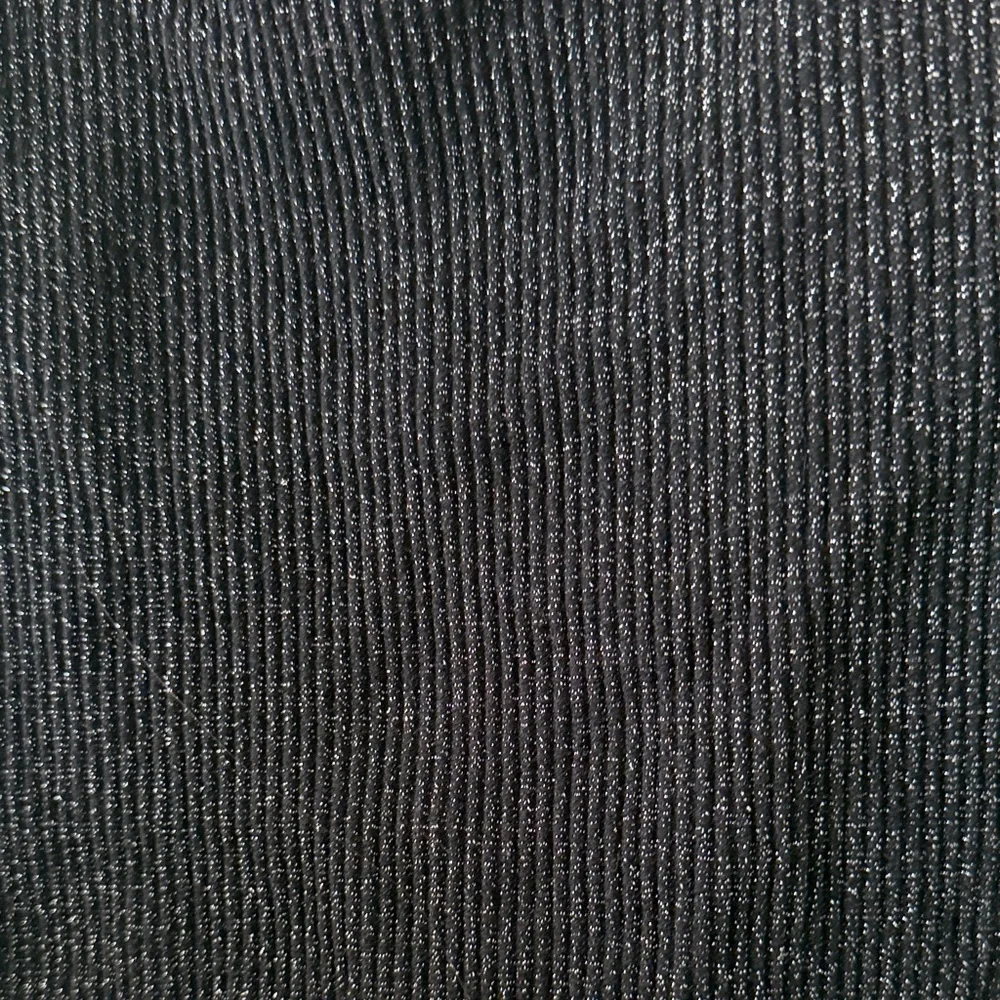 Free People Black Sparkle Ribbed Crop Tank - Picture 2 of 3